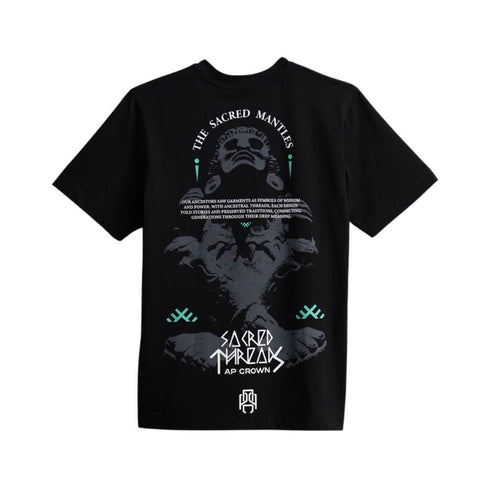 CAMISETA NEGRA RUMA AP CROWN